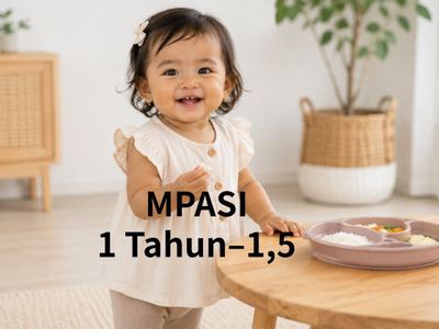 MPASI 1 Tahun–1,5 Tahun: Makan Bersama Keluarga