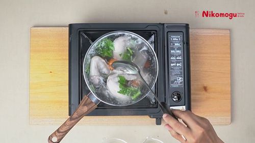 Kaldu Ayam Tanpa Garam – langkah 3