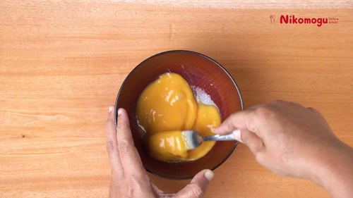 Pancake Bayam Katak – langkah 2