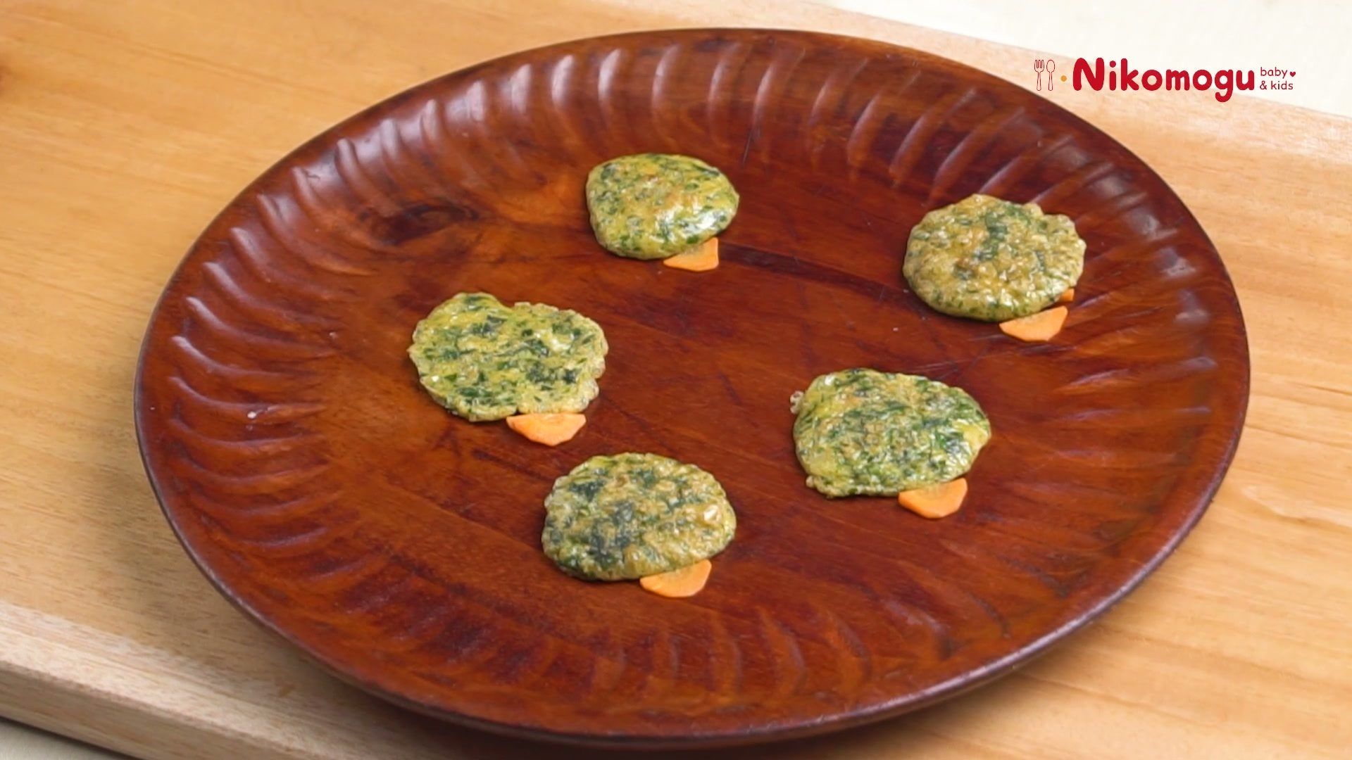 Pancake Bayam Katak