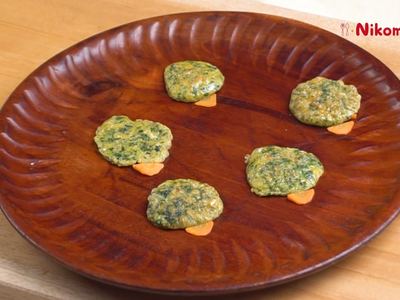 Pancake Bayam Katak