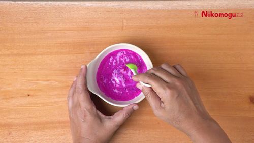 Yogurt Buah Naga – langkah 3