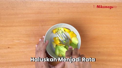 Puding Mangga Alpukat – langkah 3