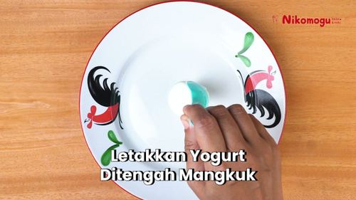 Dessert Mangga Matahari – langkah 2