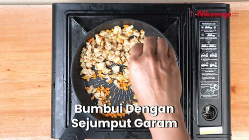 Tempe Orak-arik – langkah 5