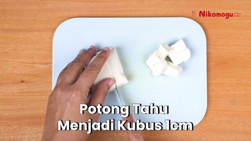 Oseng Bayam Tahu – langkah 2