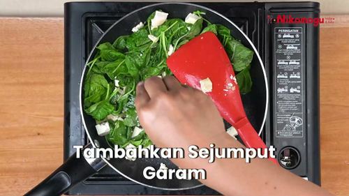 Oseng Bayam Tahu – langkah 6