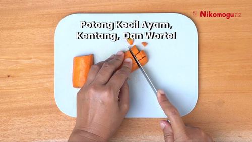 Kari Ayam Bayi – langkah 1