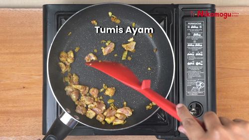 Kari Ayam Bayi – langkah 4
