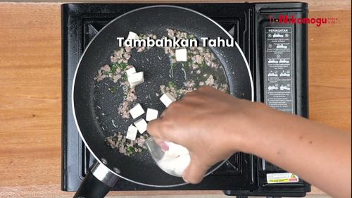 Mapo Tahu Bayi – langkah 5