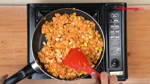 Nasi Goreng Telur – langkah 2