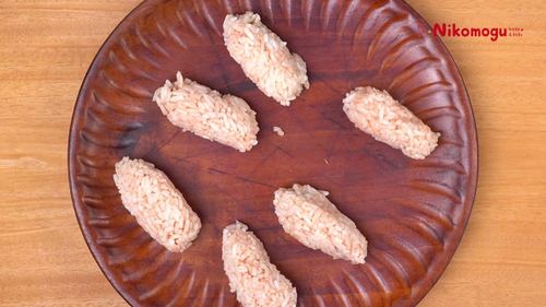 Kroket Nasi Asparagus – langkah 2