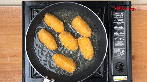 Kroket Nasi Asparagus – langkah 3