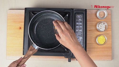 Tumis Halus Telur Tahu – langkah 4