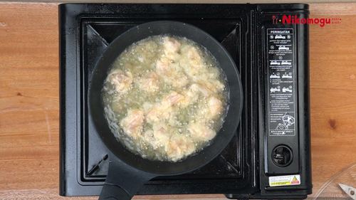 Ayam Nanban – langkah 1