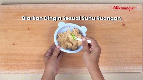 Mousse Tahu Ubi – langkah 4