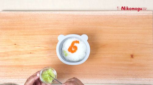 Bubur Ulang Tahun 6 Bulan – langkah 3