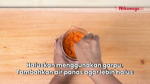 Pure Wortel Hati – langkah 2