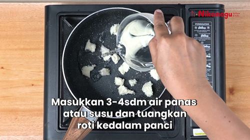 Bubur Roti – langkah 2