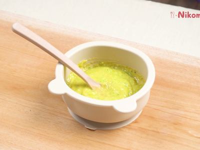 Bubur Telur Labu Brokoli