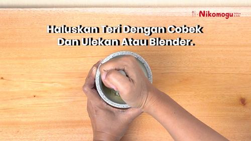 Bubur Teri Medan – langkah 3