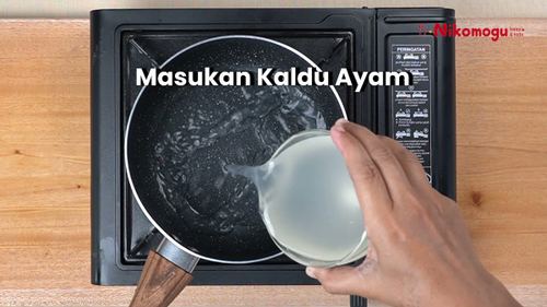 Bubur Bihun Kaldu Ayam – langkah 2