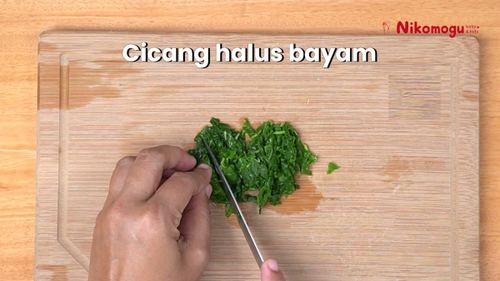 Tumis Daging Bayam – langkah 1
