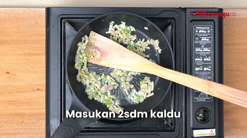 Tumis Ikan Brokoli – langkah 4