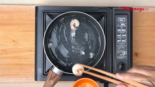 Tumis Udang Wortel – langkah 3