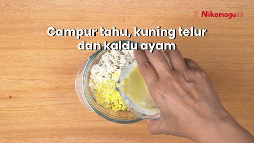 Tim Tahu Telur – langkah 3
