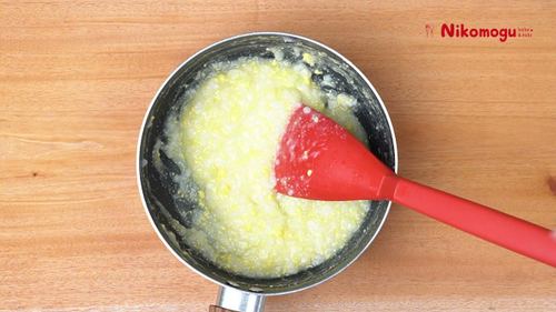 Risotto Labu Telur – langkah 3