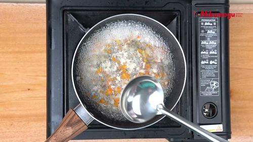 Mie Kuah Ayam Lembut – langkah 4