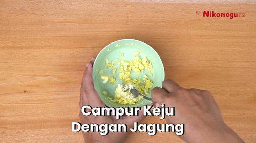 Perkedel Jagung Keju – langkah 2