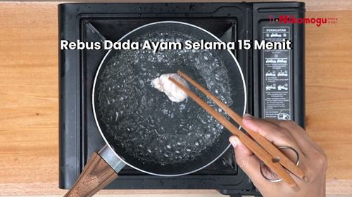 Bubur Nasi Ayam Tomat Keju – langkah 1