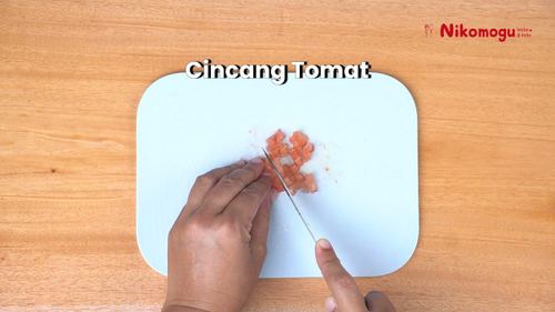 Bubur Nasi Ayam Tomat Keju – langkah 3