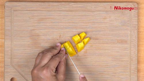 Sup Tahu Labu – langkah 1