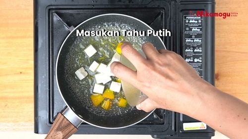 Sup Tahu Labu – langkah 4