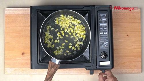 Pure Jagung – langkah 1