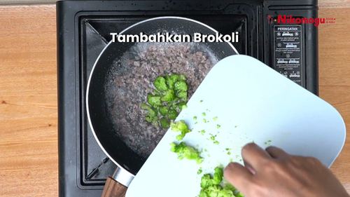 Daging Brokoli – langkah 3