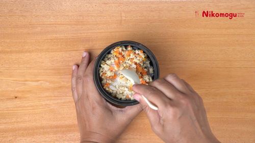 Nasi Tim Tempe Soboro – langkah 5