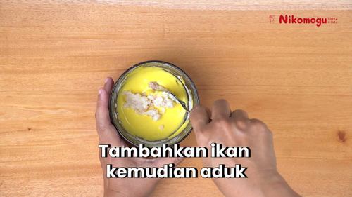 Kukus Ikan Tepung Beras – langkah 4