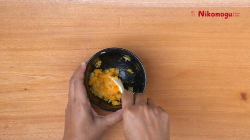 Dessert Ubi Apel Hangat – langkah 3