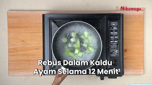 Potage Labu Susu – langkah 2