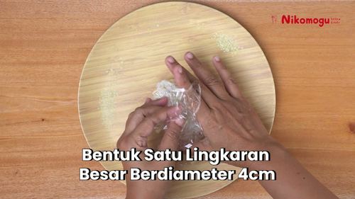 Nasi Kepal Beruang – langkah 2