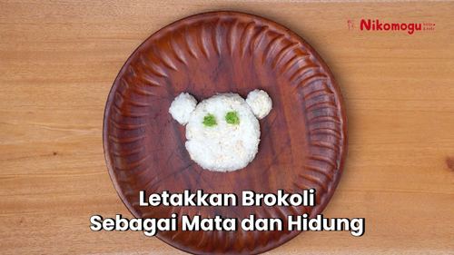 Nasi Kepal Beruang – langkah 4