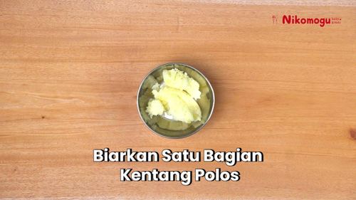 Bola Kentang Warna-warni – langkah 3