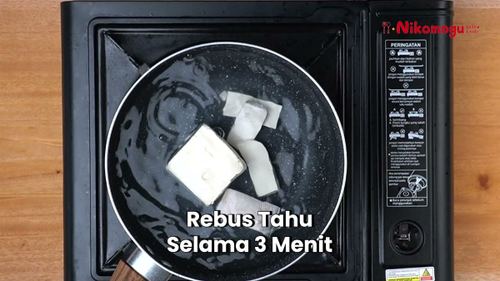 Tahu Puding Lembut – langkah 1