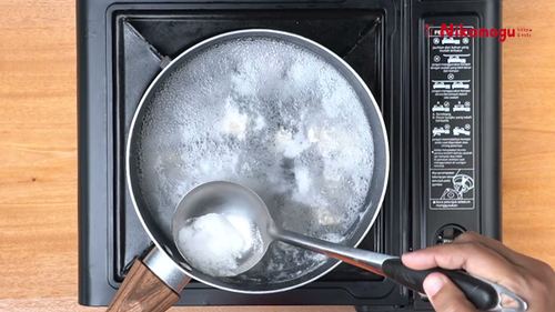 Nasi Tim Ayam Tahu Wortel – langkah 2