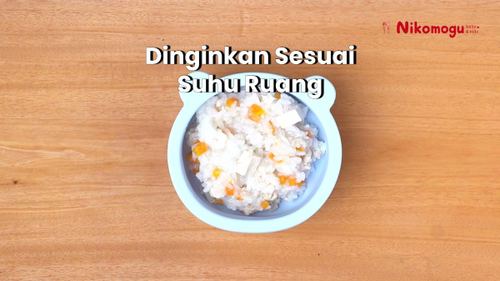 Nasi Tim Ayam Tahu Wortel – langkah 5