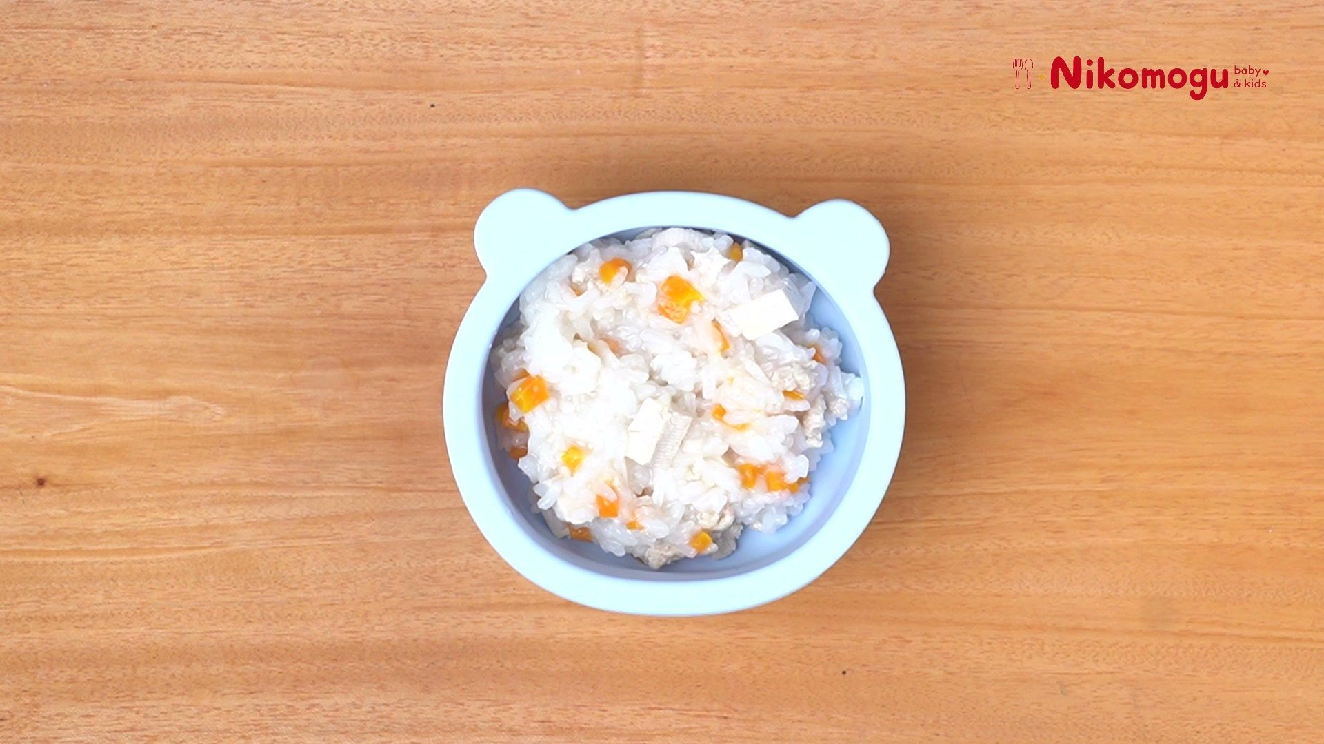 Nasi Tim Ayam Tahu Wortel